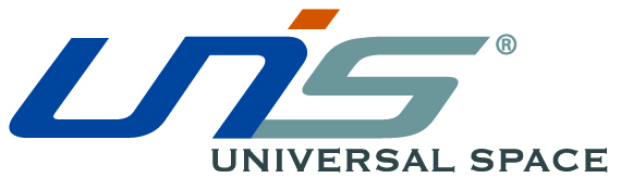 UNIS logo white stroke